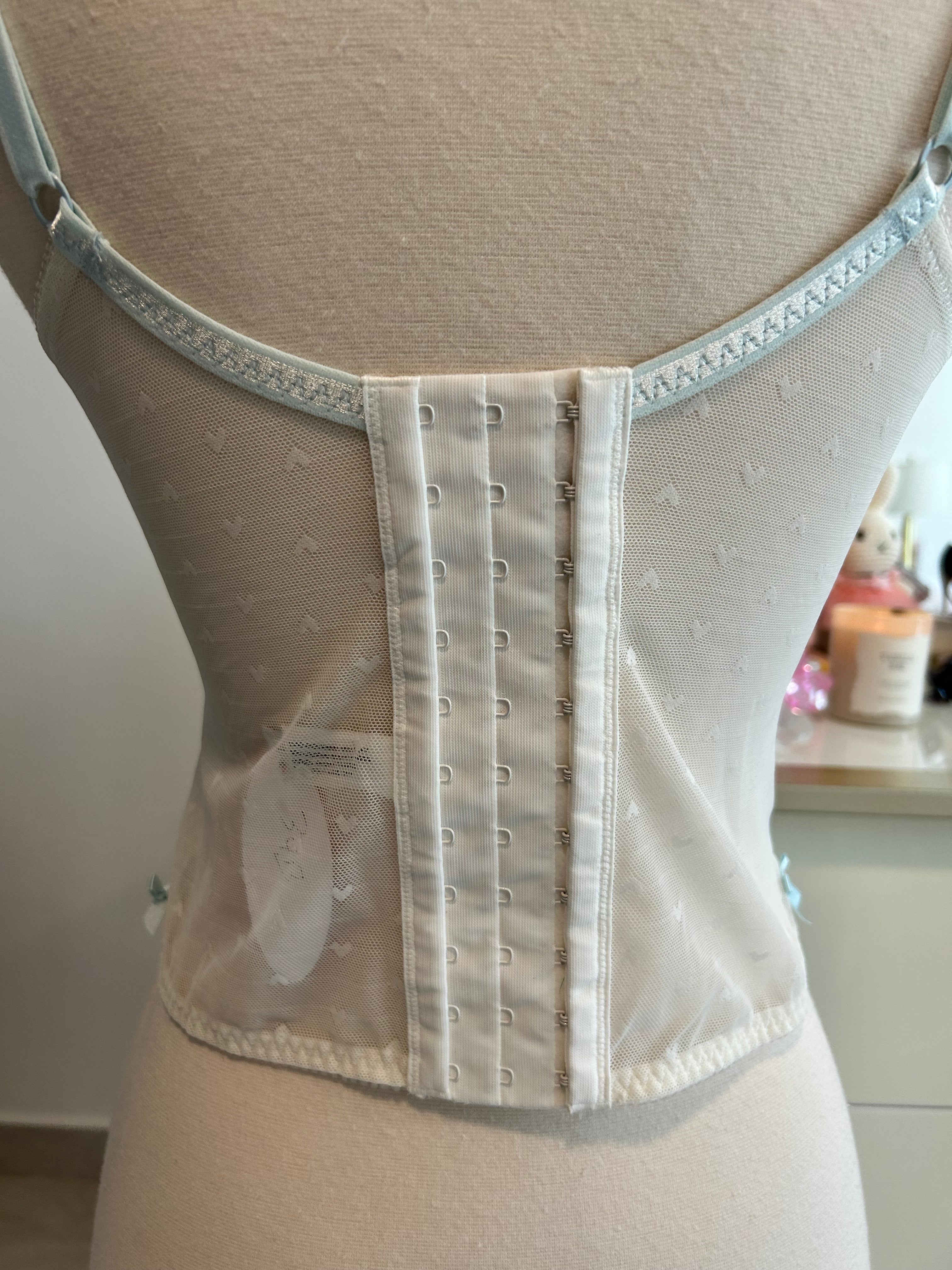 Deadstock NWT Corset & Thong Set-34B