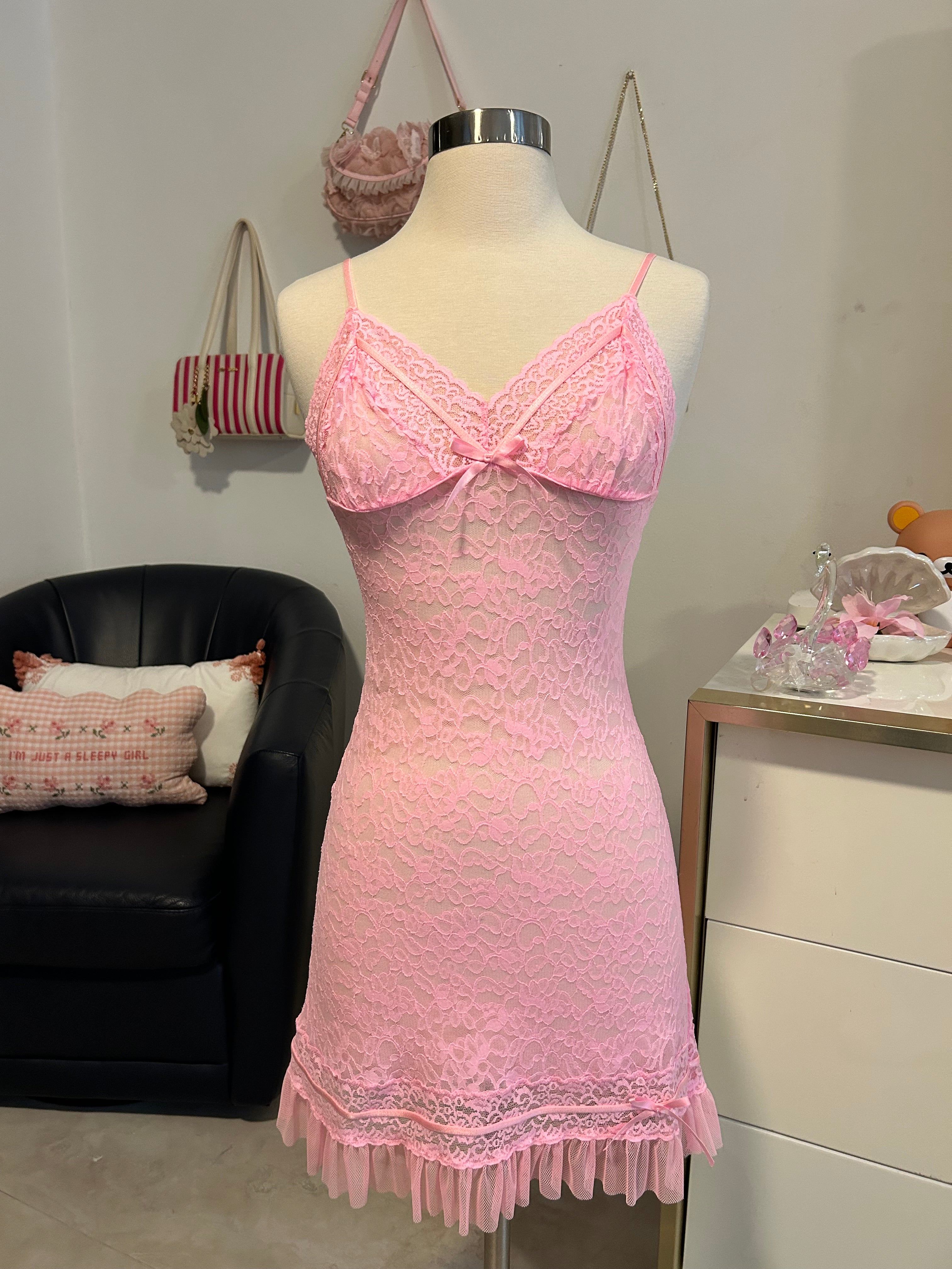 Victorias Secret Lace Bodycon Dress-M
