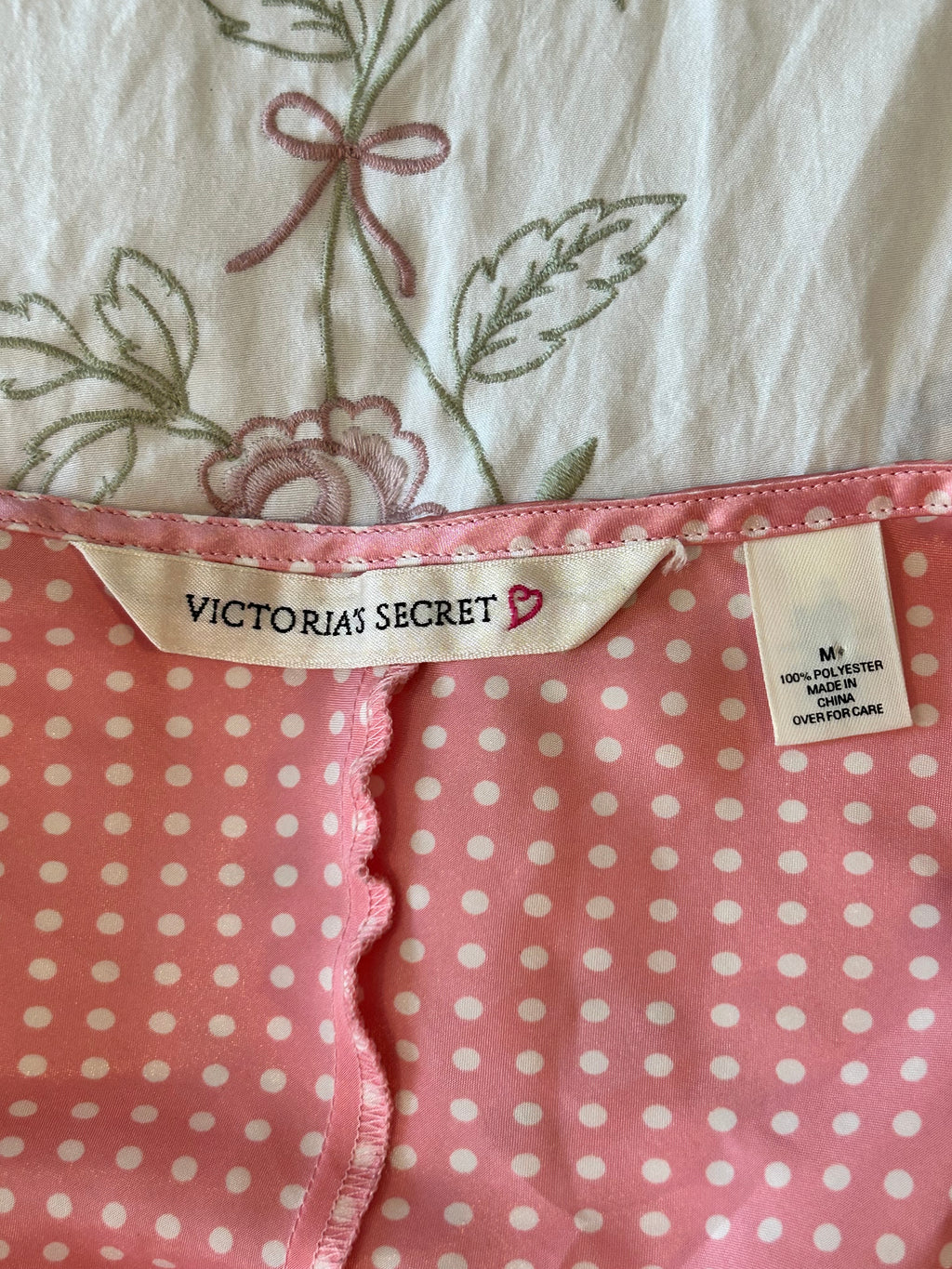 Victorias Secret Y2K Polka Dot Slip Dress-M