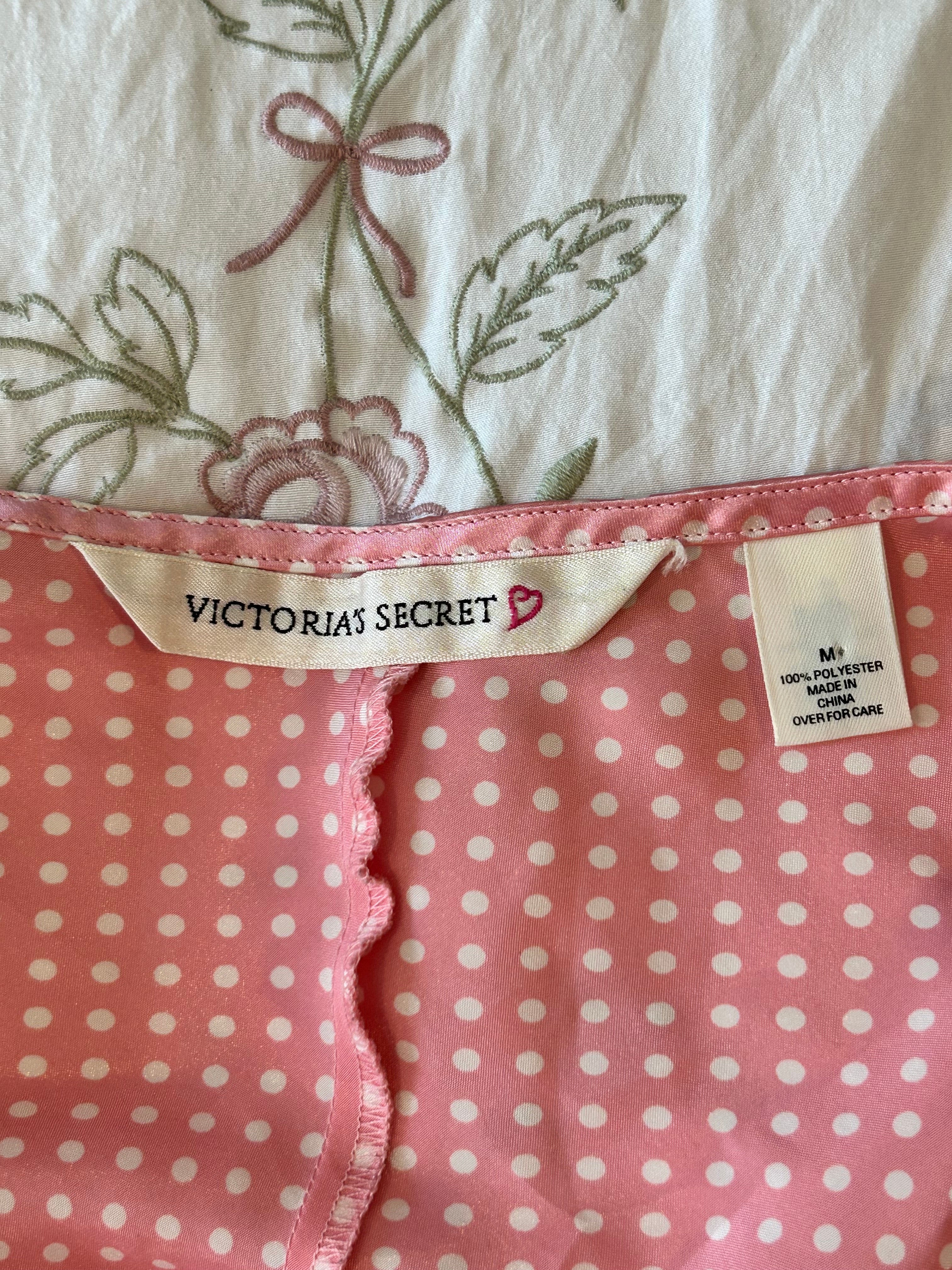 Victorias Secret Y2K Polka Dot Slip Dress-M
