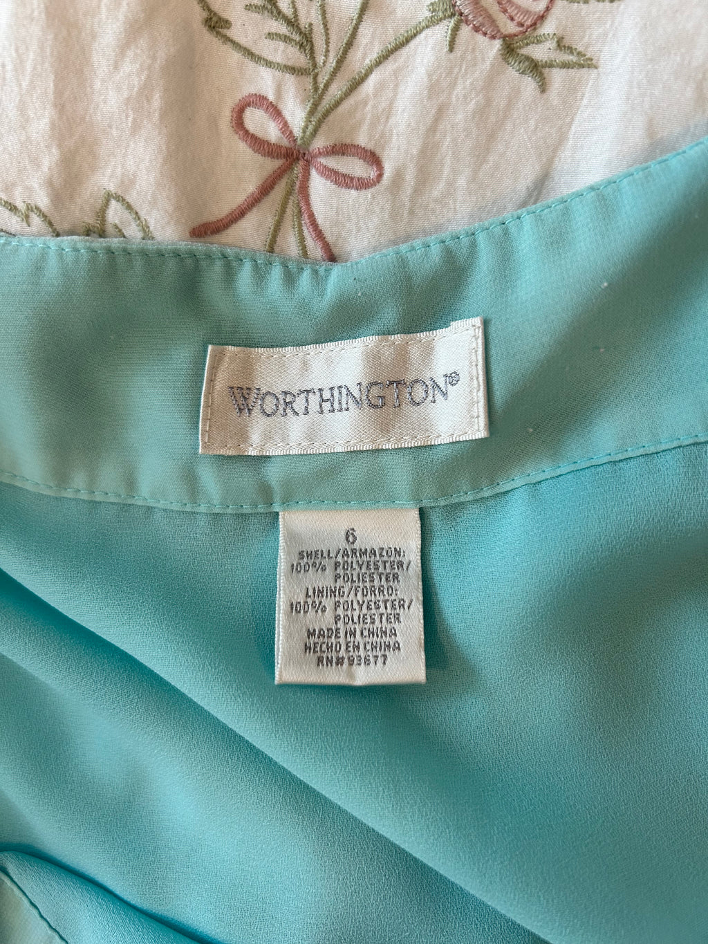 Ombré Blue Fairy Midi Skirt-6
