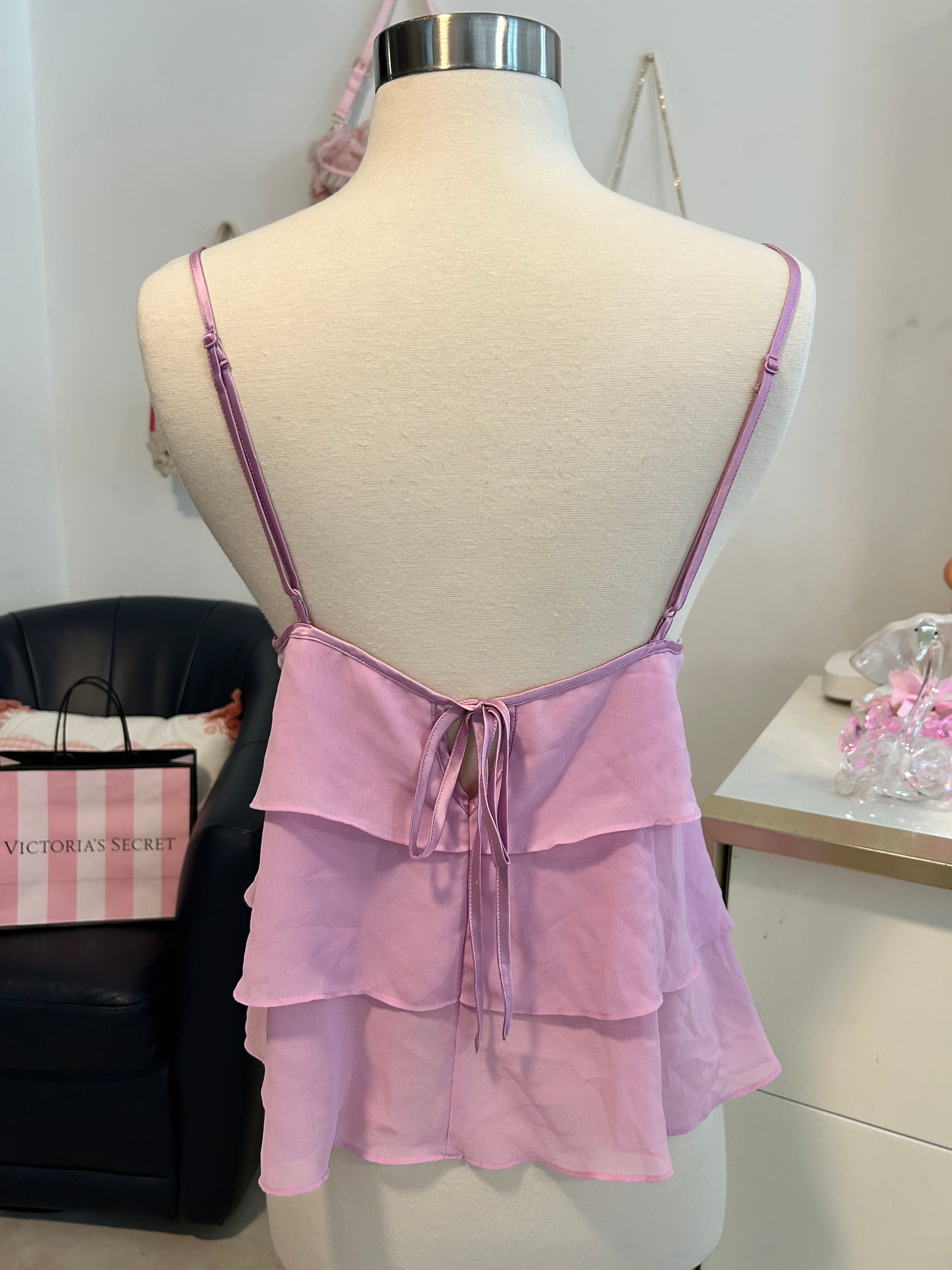 Victorias Secret Beaded Babydoll Top-M