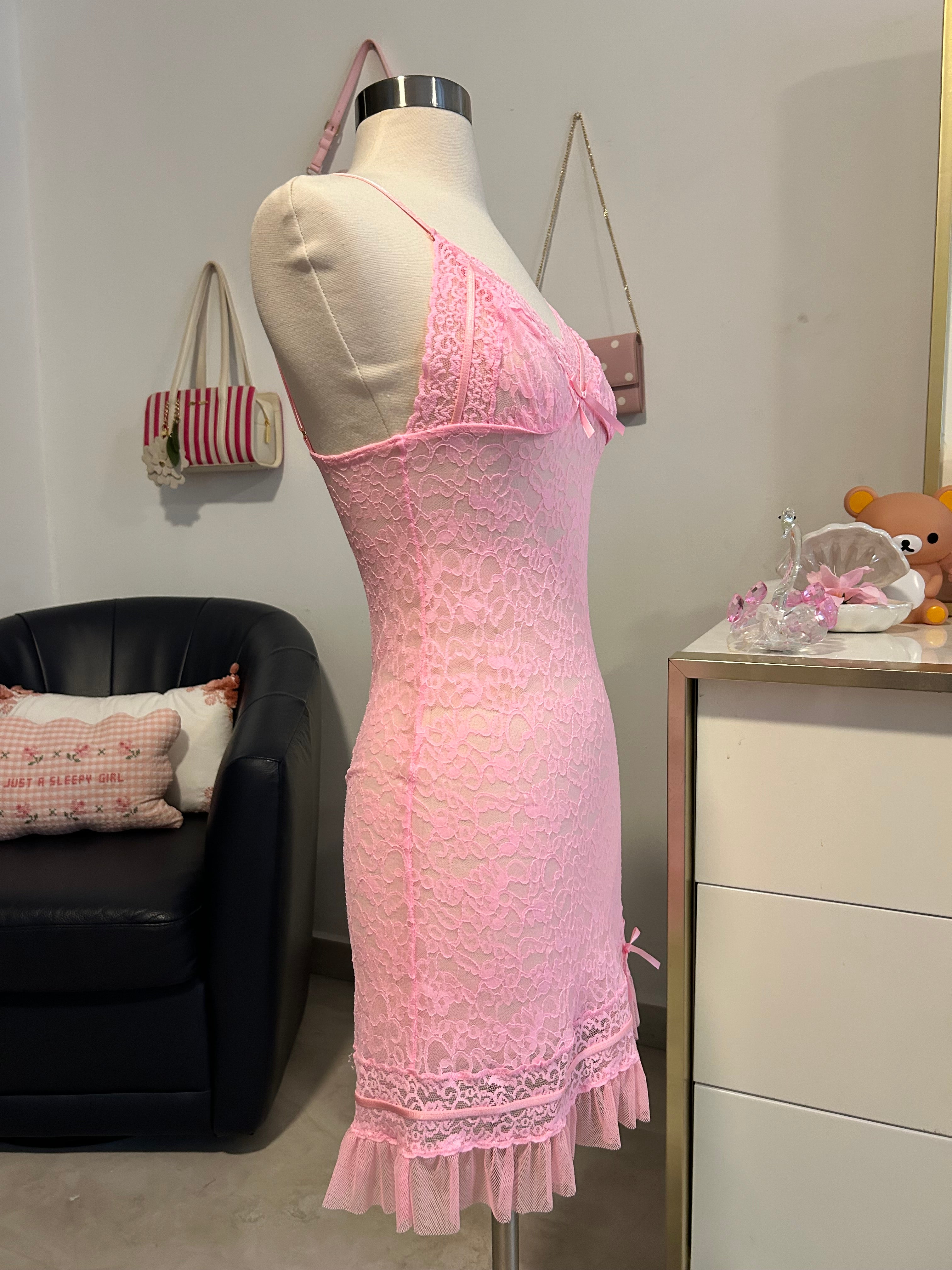 Victorias Secret Lace Bodycon Dress-M