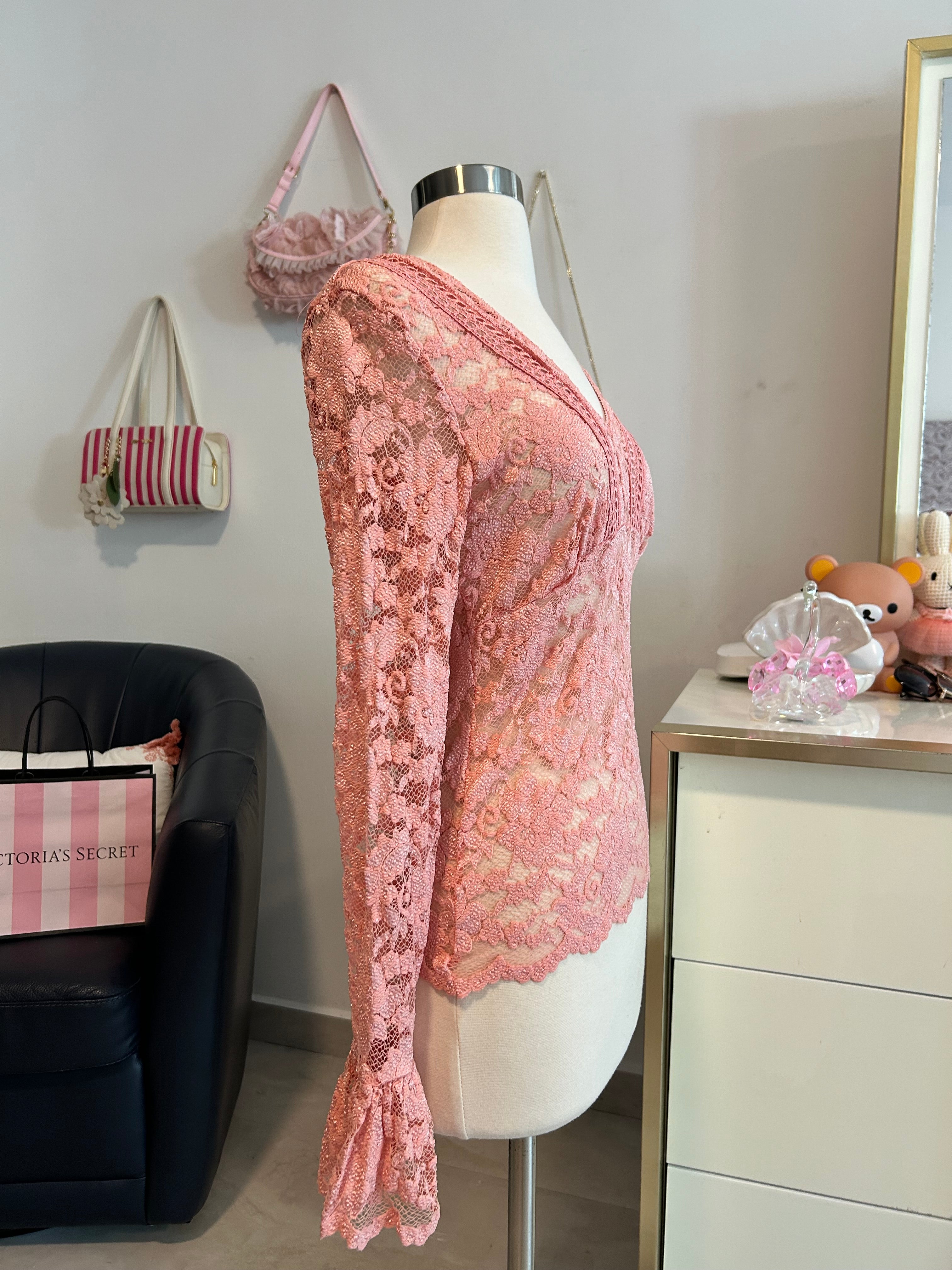 Moda International Lace Blouse-S