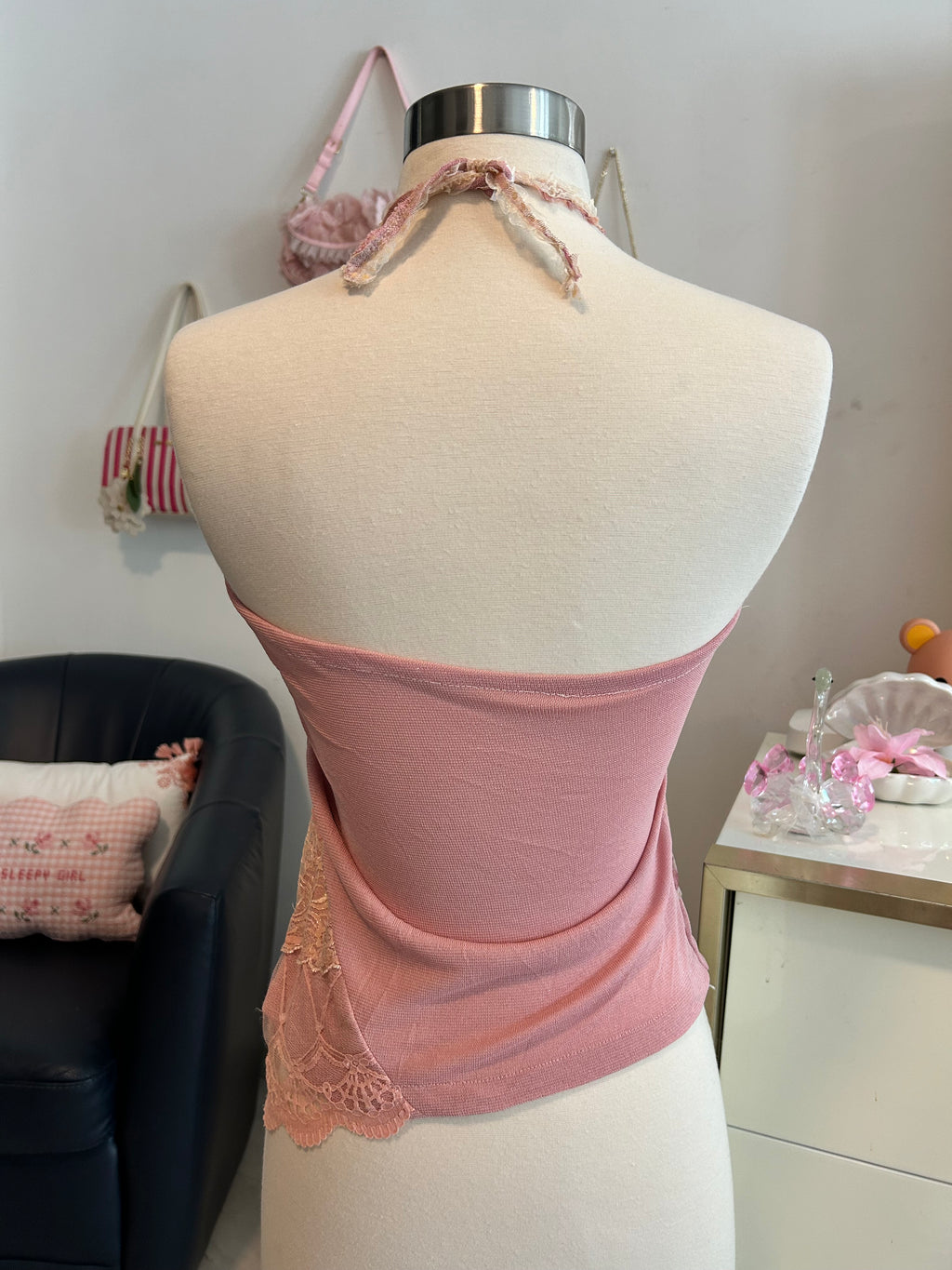 Handmade Fairycore Halter Top-XS