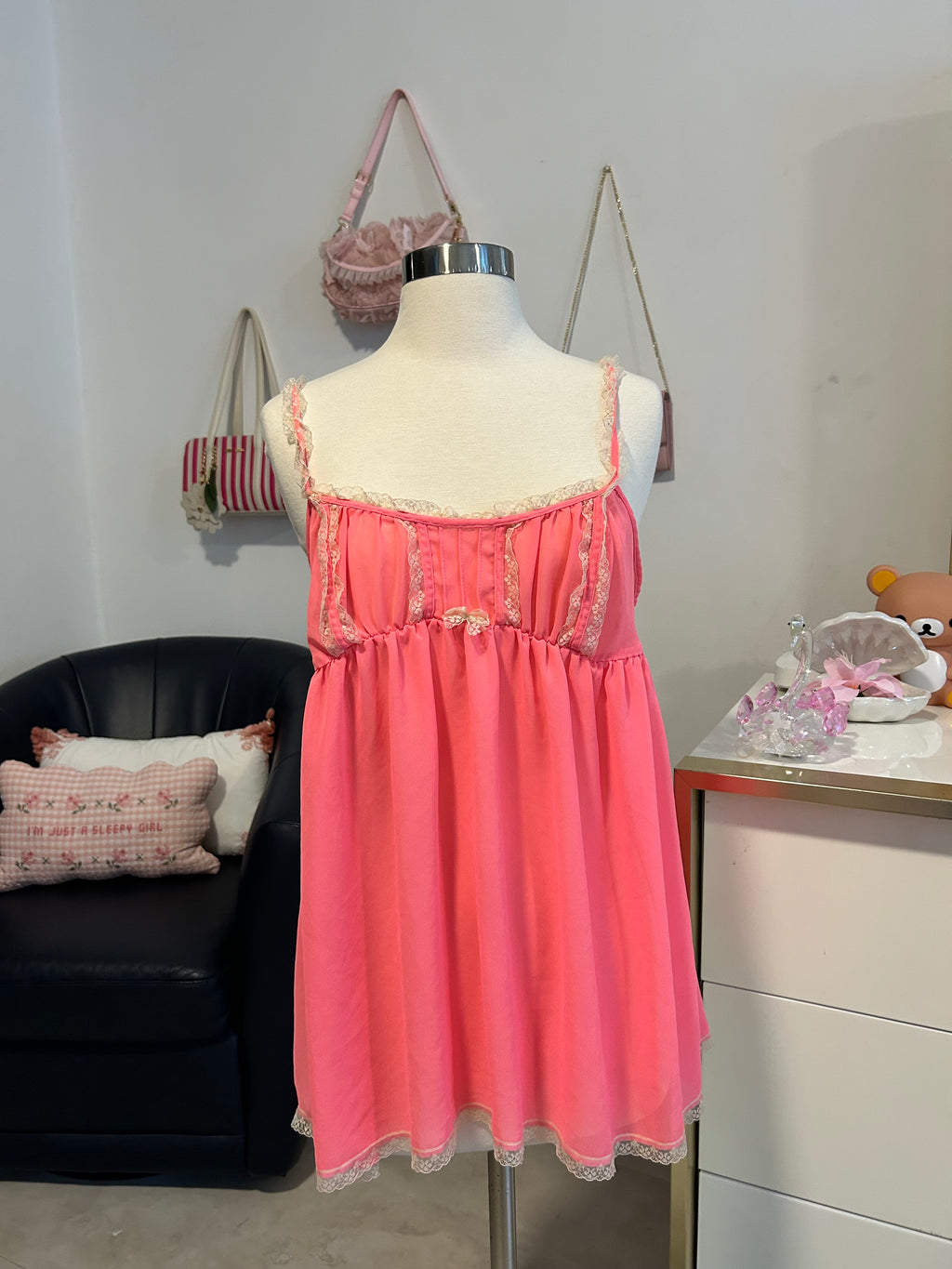 Y2K Victorias Secret Babydoll Top-L