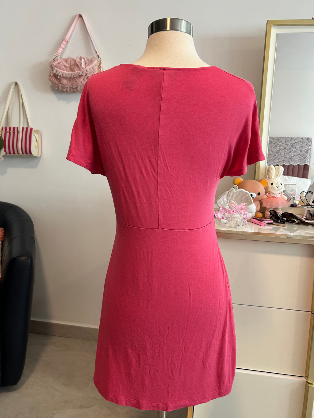 Y2K Gemstone Babydoll Dress-XS