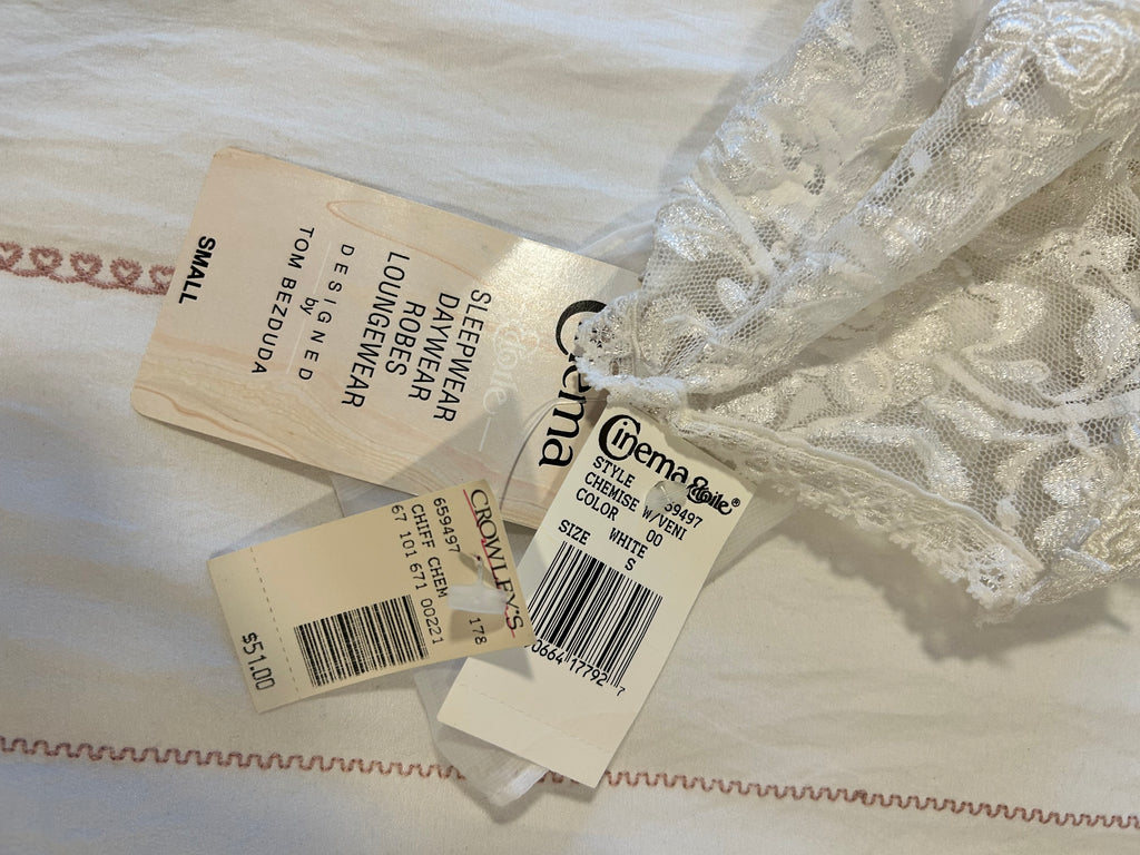 Cinema Etoile Lacey Babydoll Nightgown-S