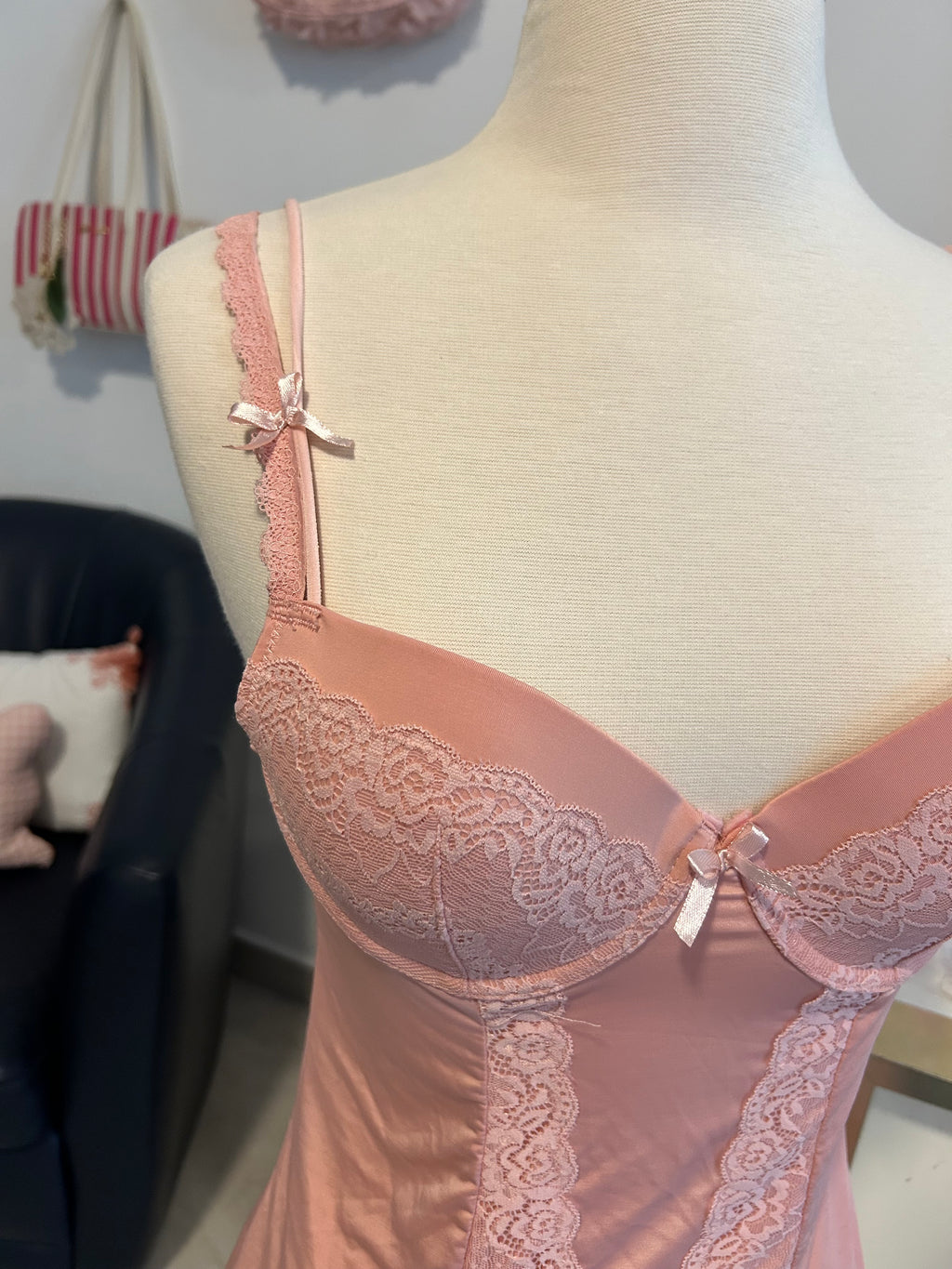 Sophie Pink Dusty Pink Bustier-S