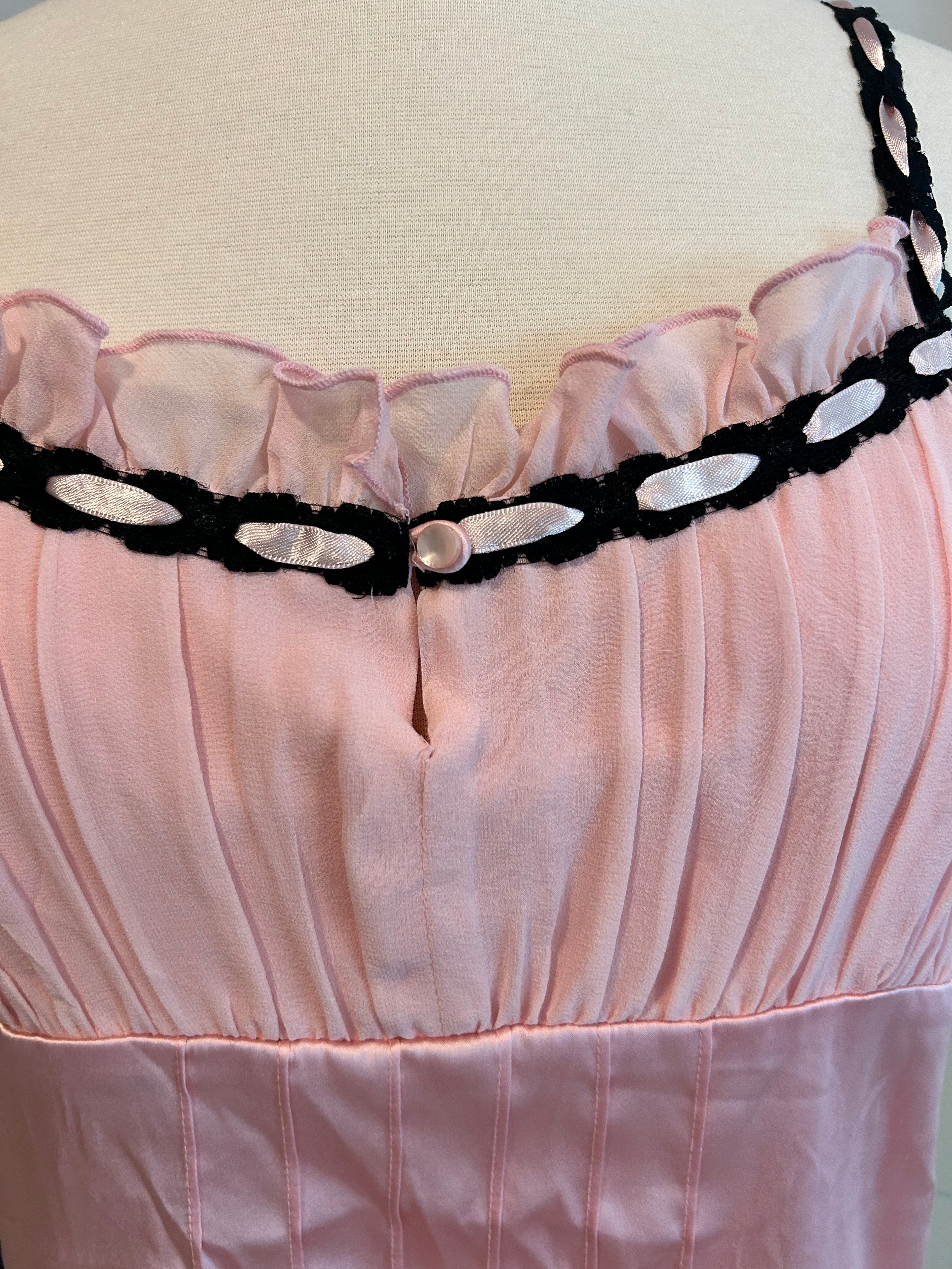 Dead stock Bebe Satin Top-L
