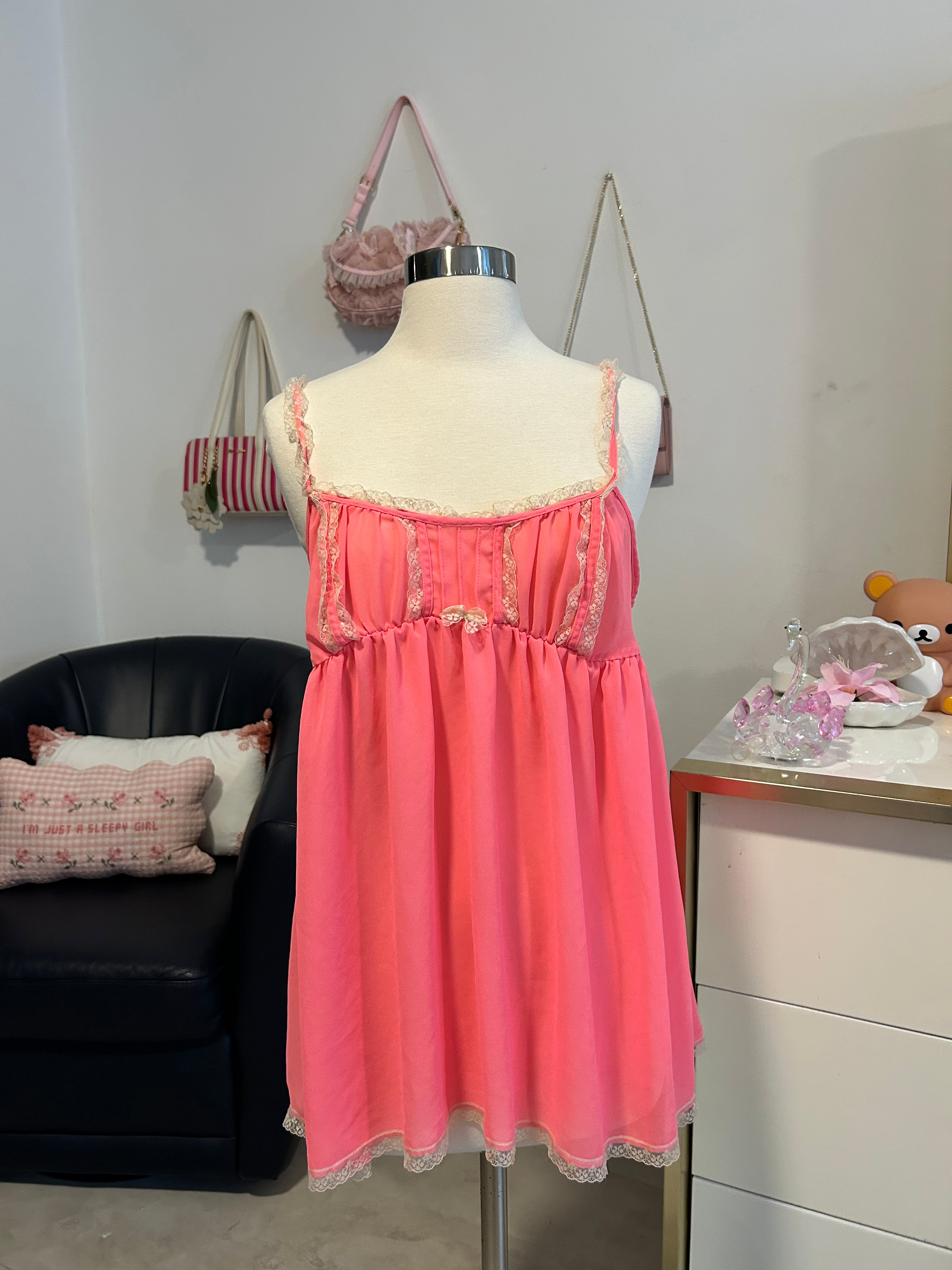 Y2K Victorias Secret Babydoll Top-L