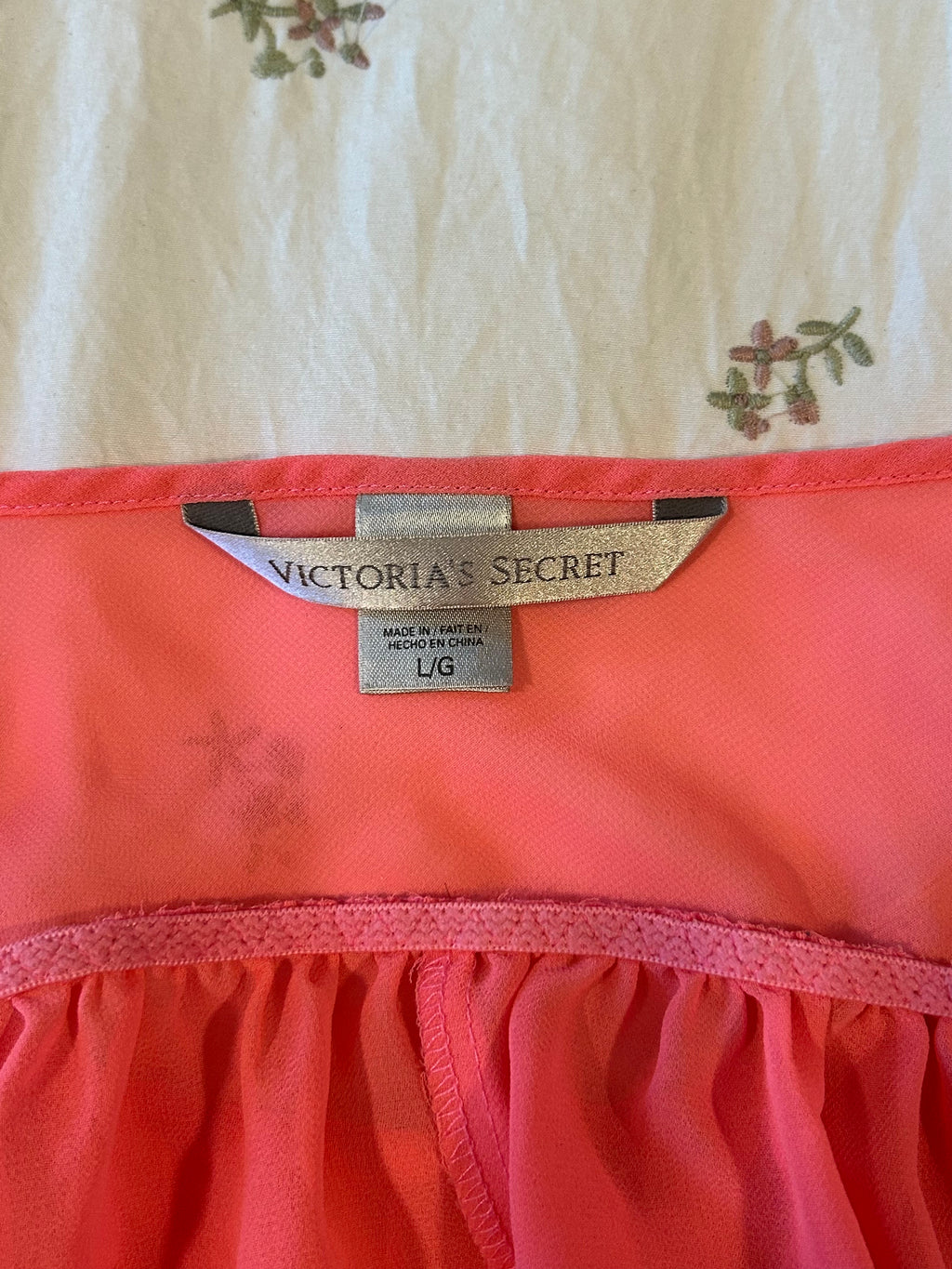 Y2K Victorias Secret Babydoll Top-L