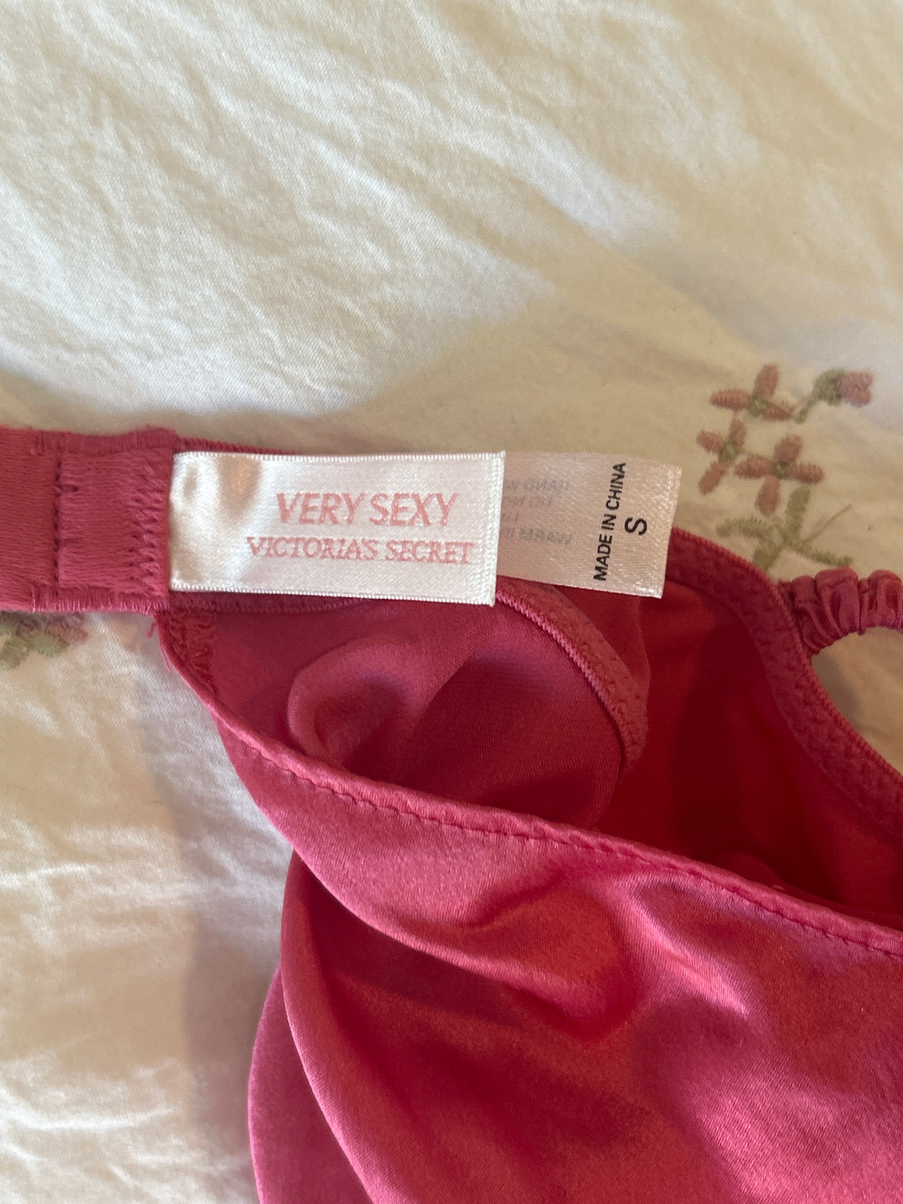 Victorias Secret Very Sexy Bow Lace Top-S