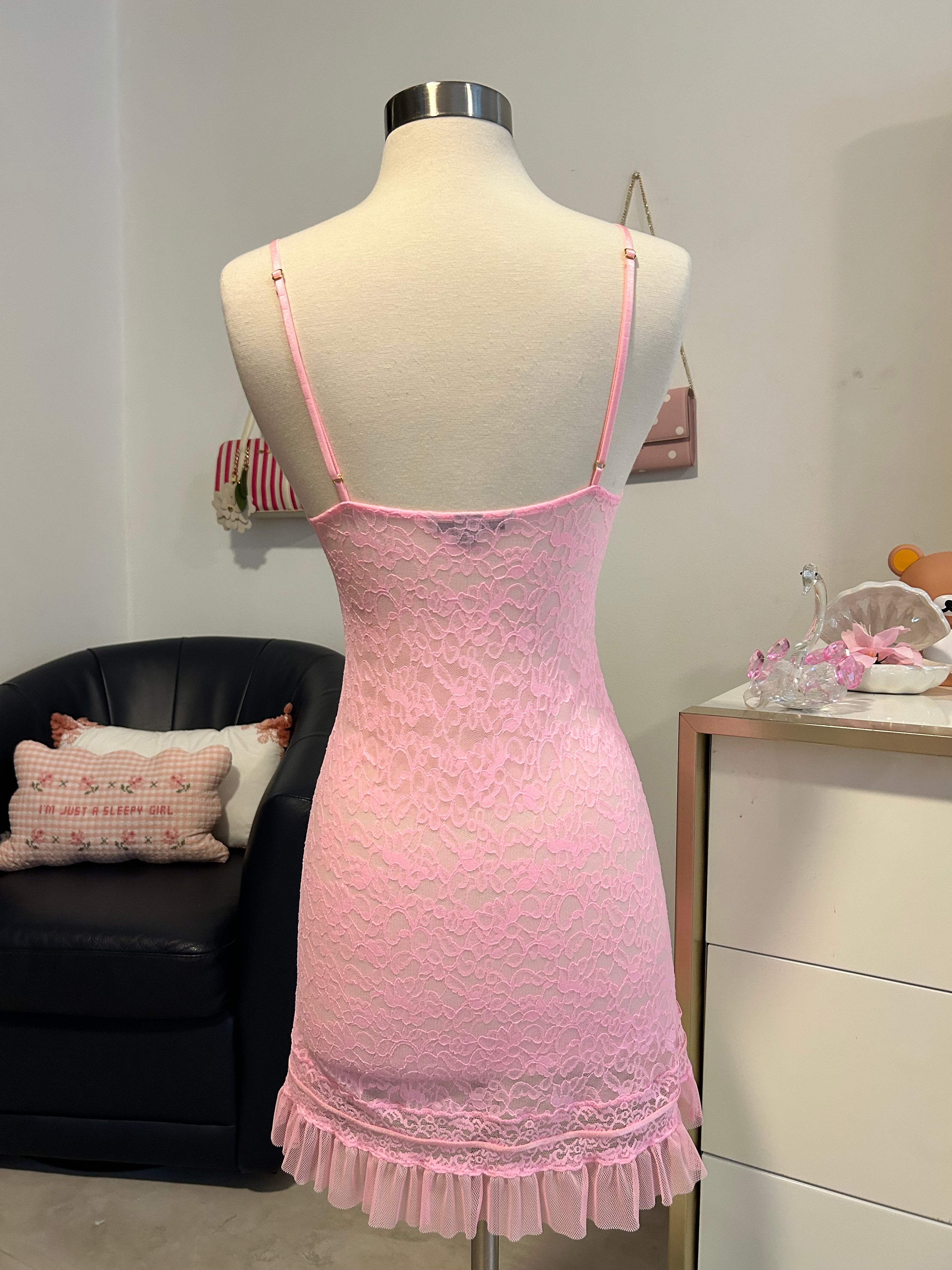 Victorias Secret Lace Bodycon Dress-M