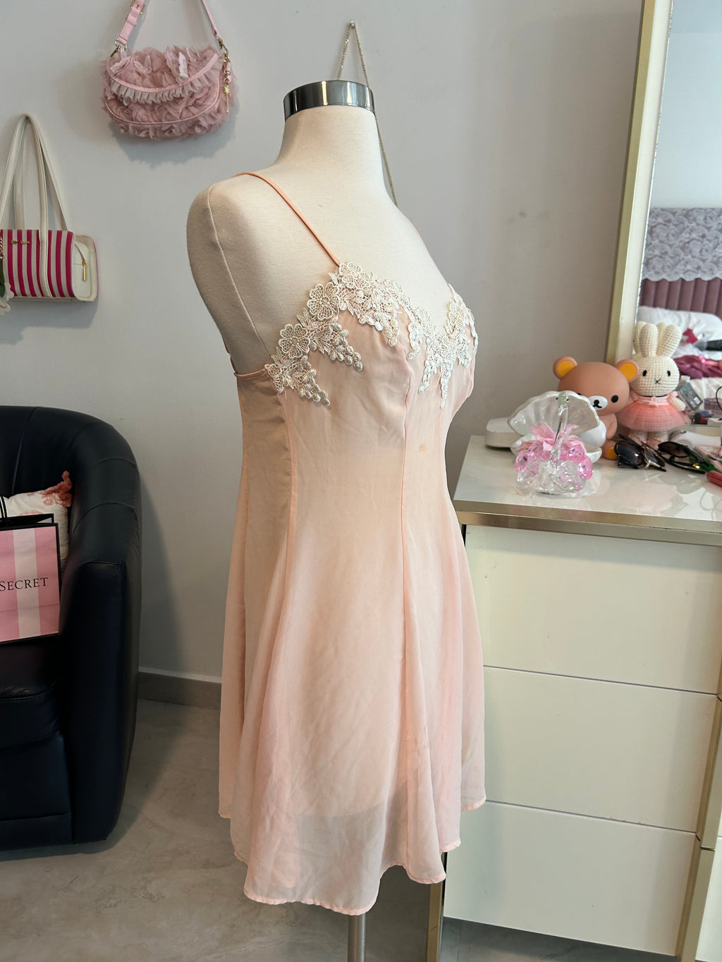 Gilligan & O’Malley Lace Slip Dress