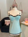 Mint Green Babydoll Top-M