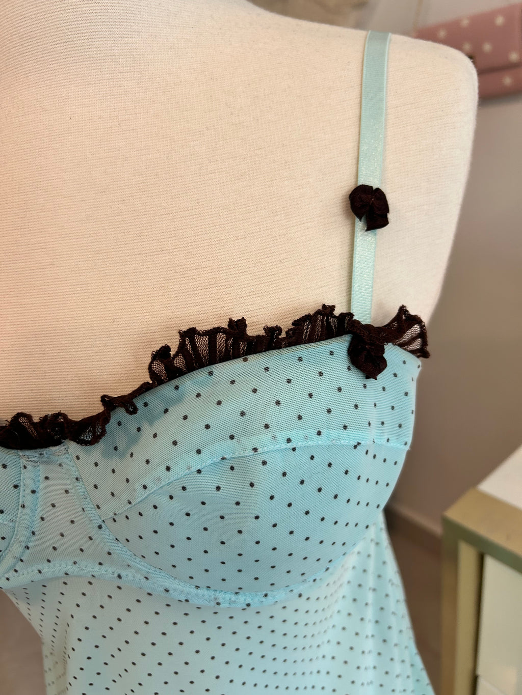 Mint Green Babydoll Top-M