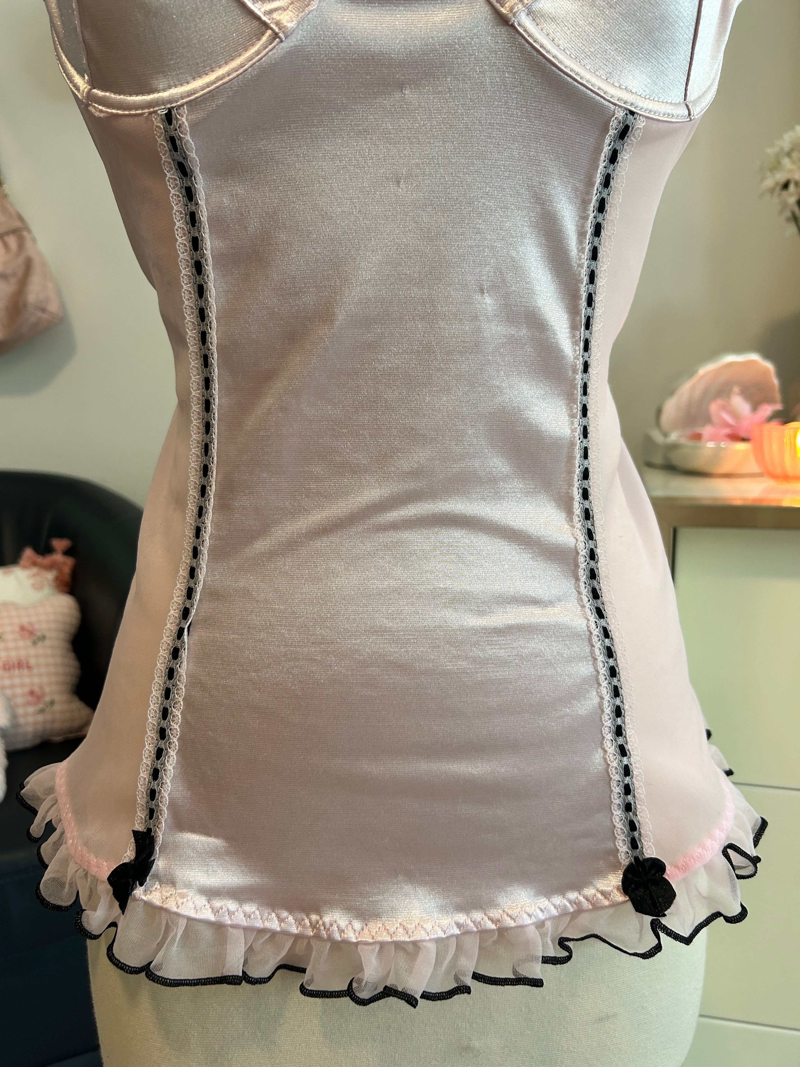 Nature Intimates Satin Top-M