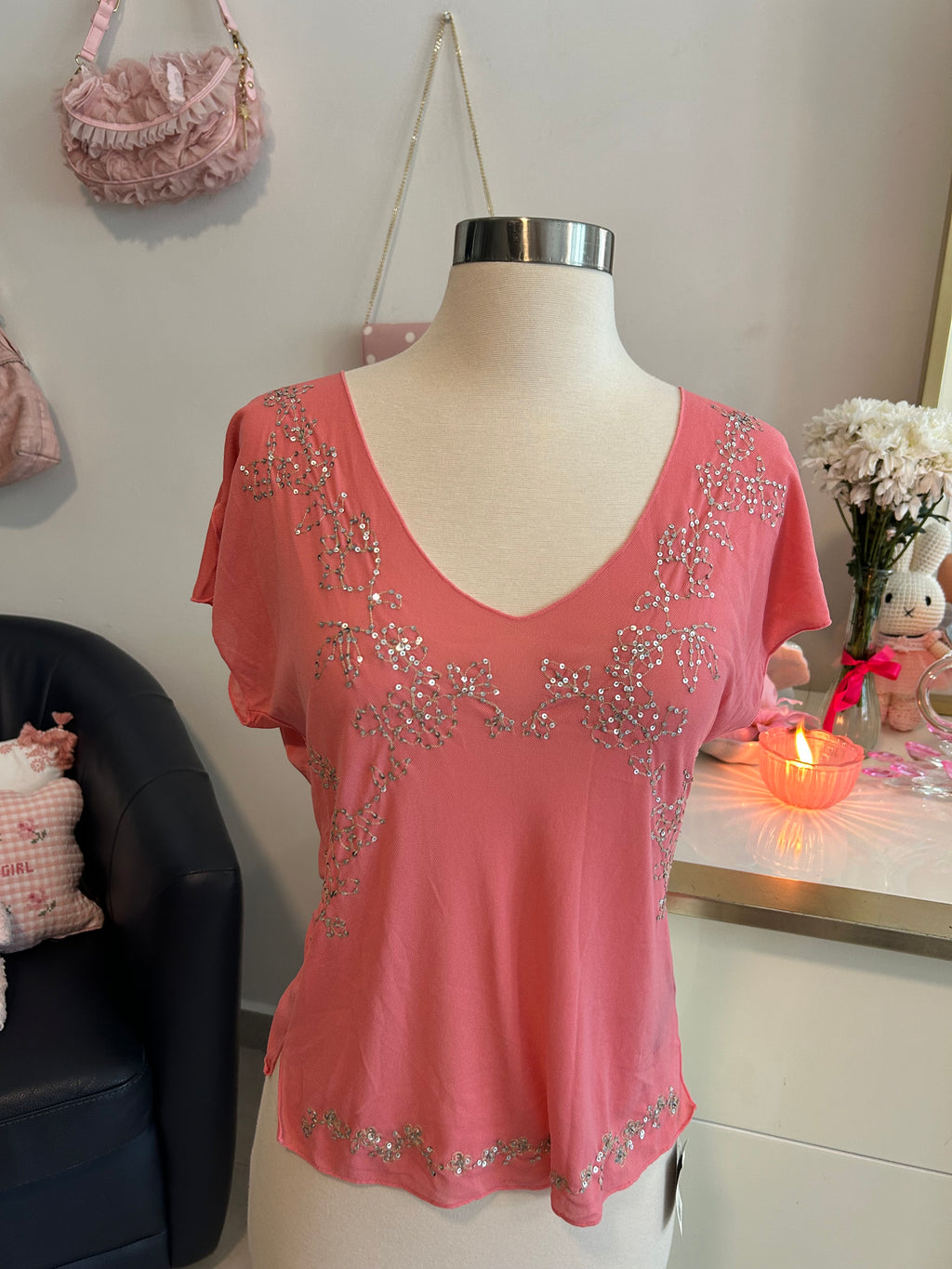 The Limited Vintage Embellished Blouse-M