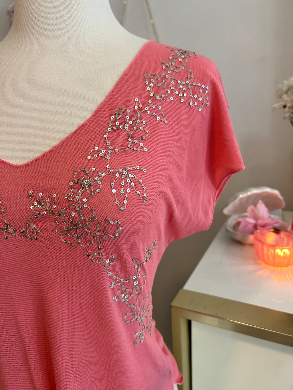 The Limited Vintage Embellished Blouse-M