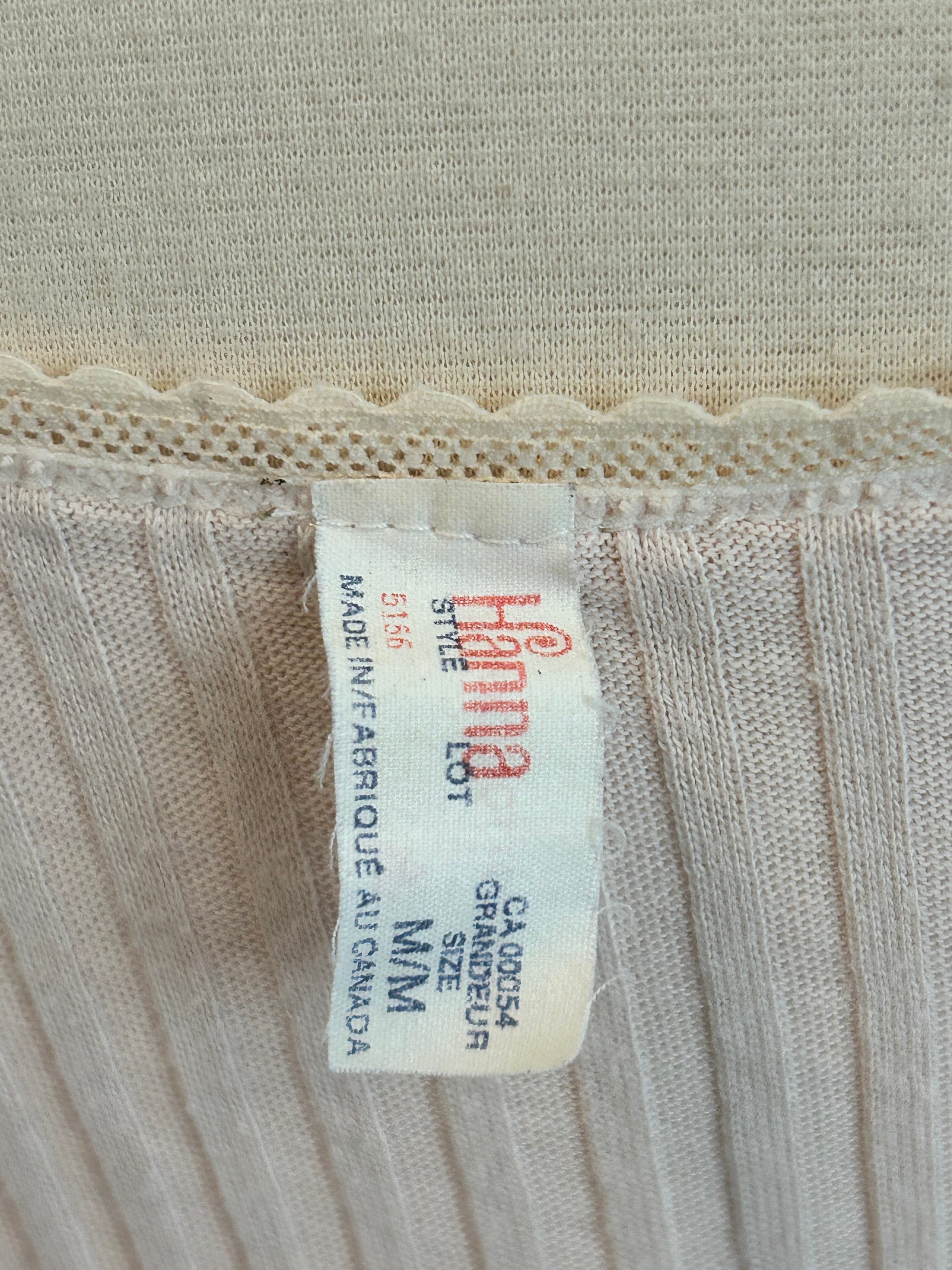 Vintage Hanna Cotton Ribbed Tank-M