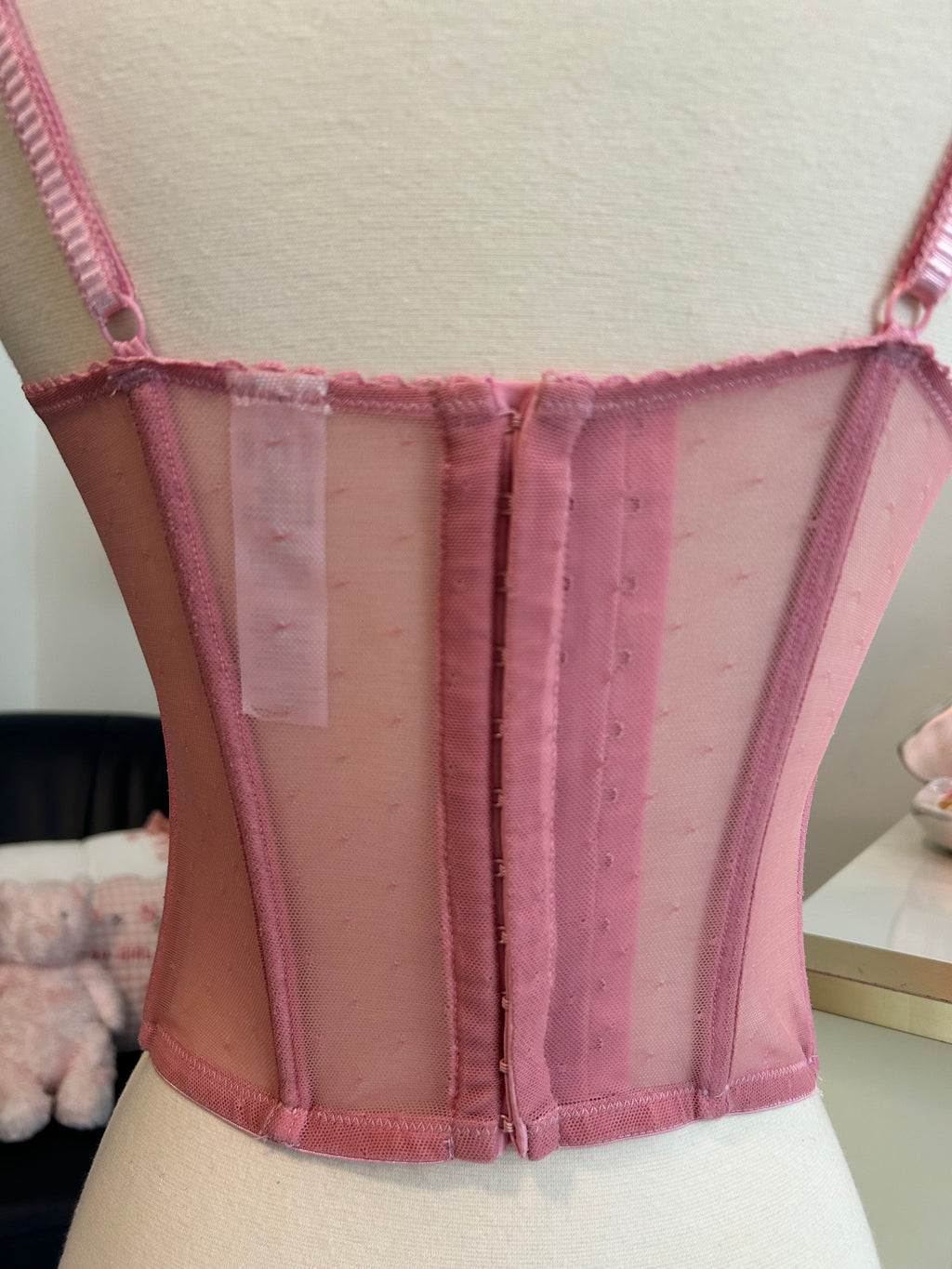Level Eleven Lacey Corset Top-M/L