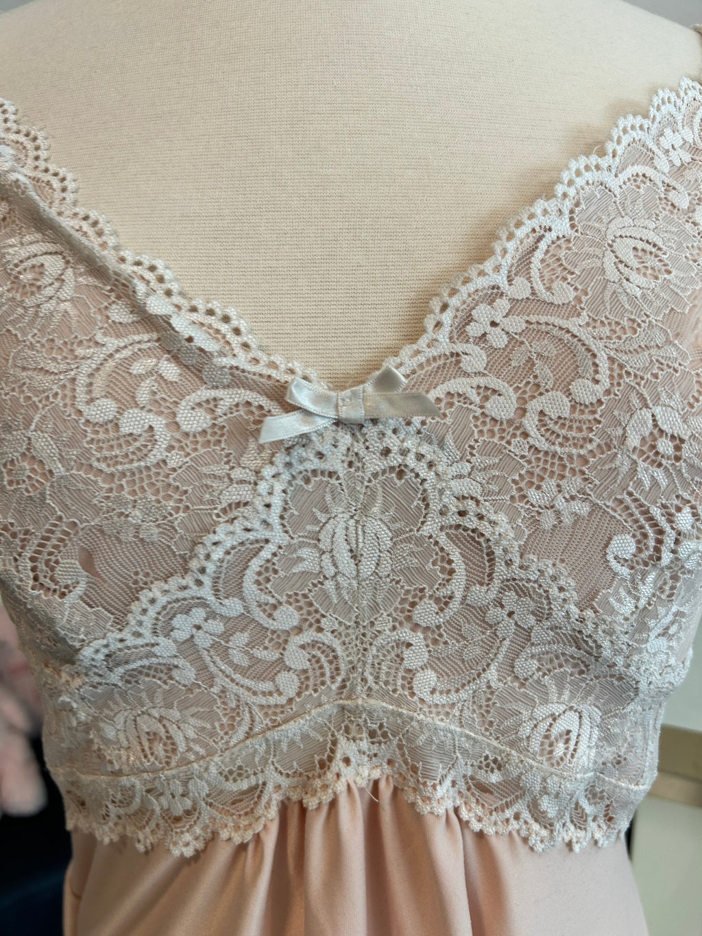 Baby Pink Lacey Babydoll Top-S