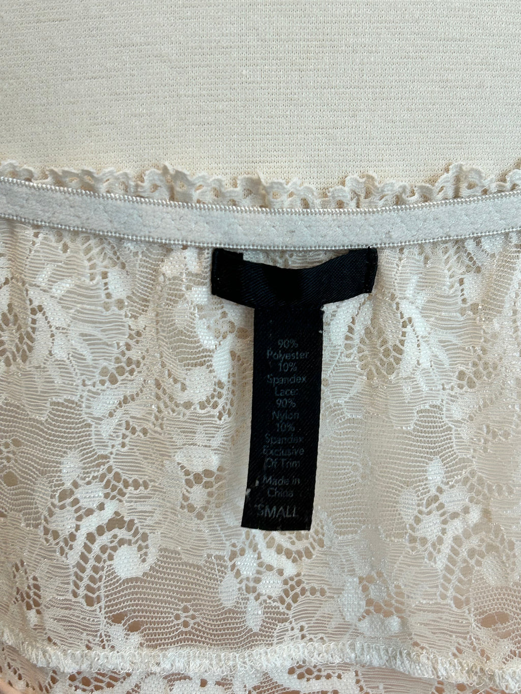 Baby Pink Lacey Babydoll Top-S